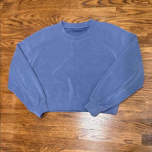 lululemon athletica Tops - Lululemon Softstreme Perfectly Oversized Cropped Crew